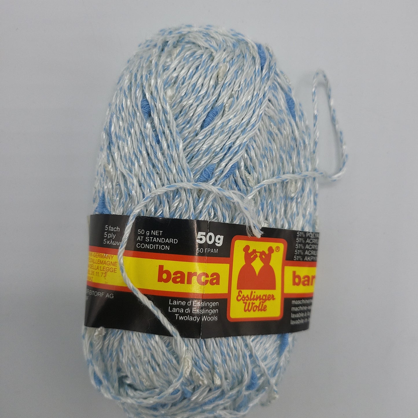 Esslinger Wolle Barca 50g Griffigkeit und Weichheit 95m