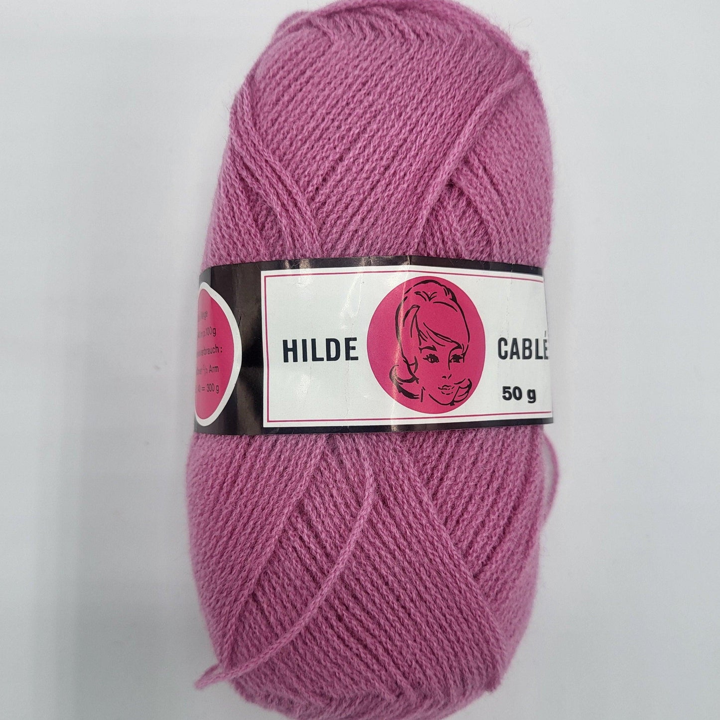 HildeCablé 100% Polyacryl Bastelgarn 50gr Strickgarn, Häkelgarn - EkoDeko.de