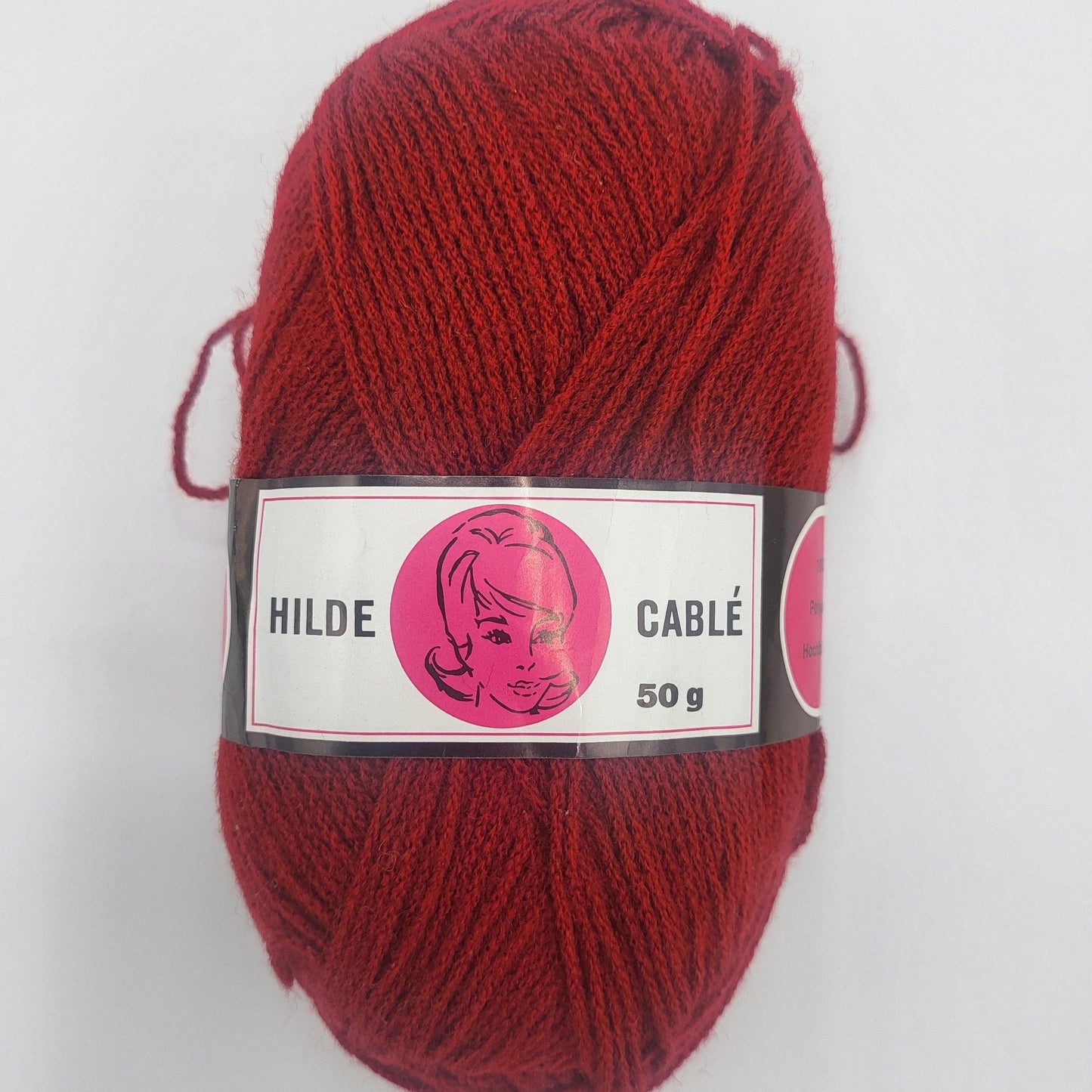 HildeCablé 100% Polyacryl Bastelgarn 50gr Strickgarn, Häkelgarn - EkoDeko.de