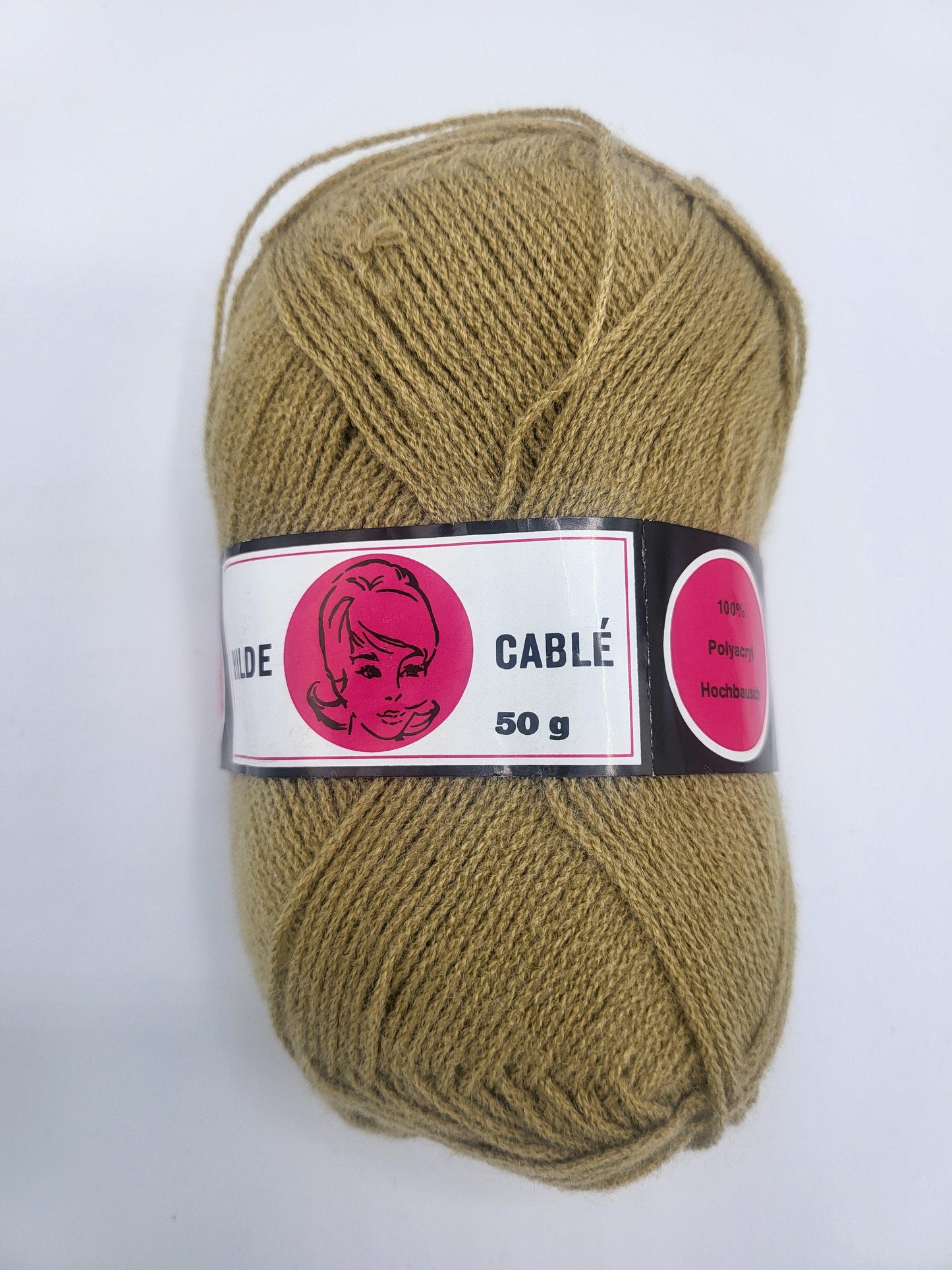 HildeCablé 100% Polyacryl Bastelgarn 50gr Strickgarn, Häkelgarn - EkoDeko.de
