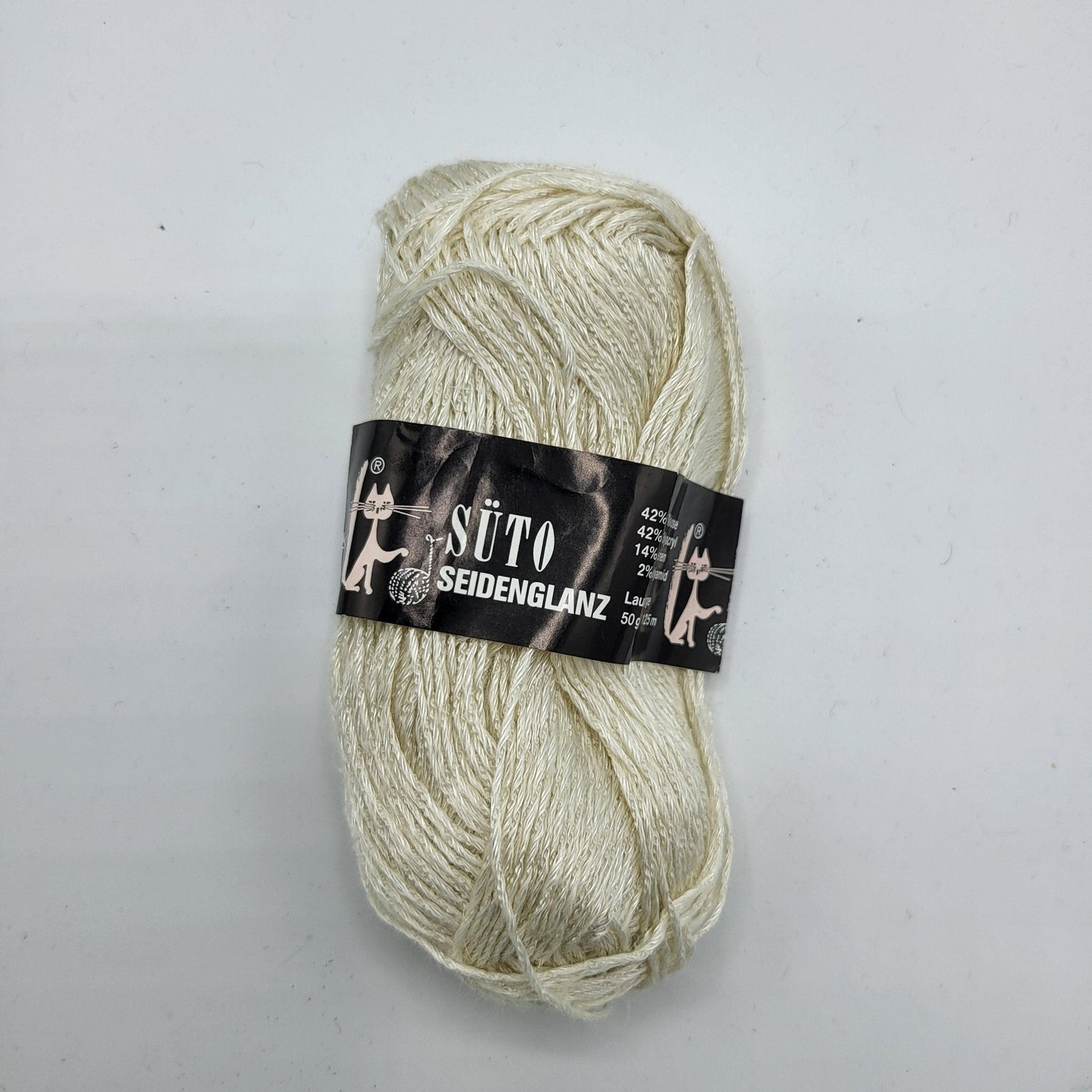 Süto Seidenglanz Strickgarn 50gr Luxus und Eleganz für Ihre Strickprojekte - EkoDeko.de