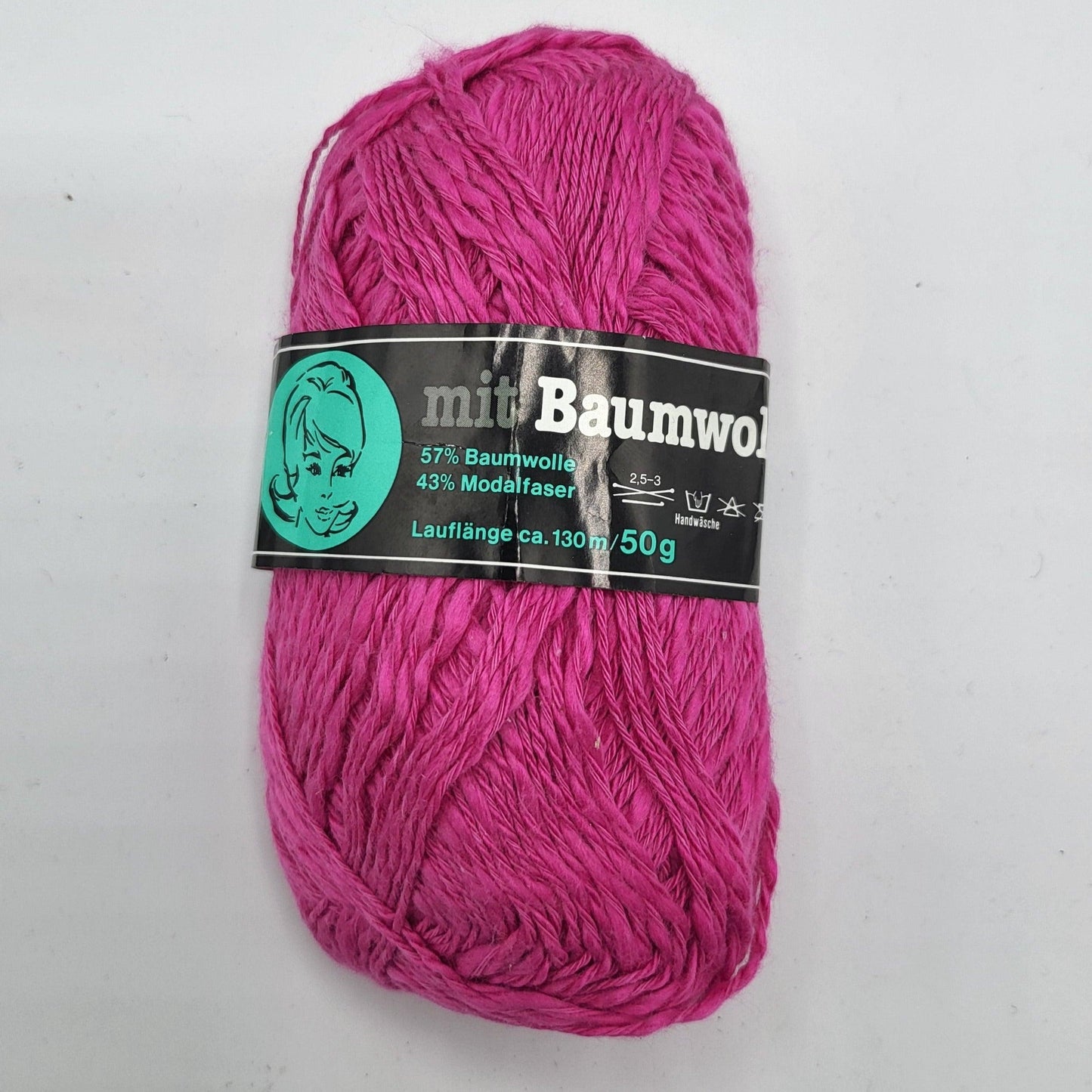 Hilde mit Baumwolle Garn 50gr ca. 130m für sommerliche Designs - EkoDeko.de