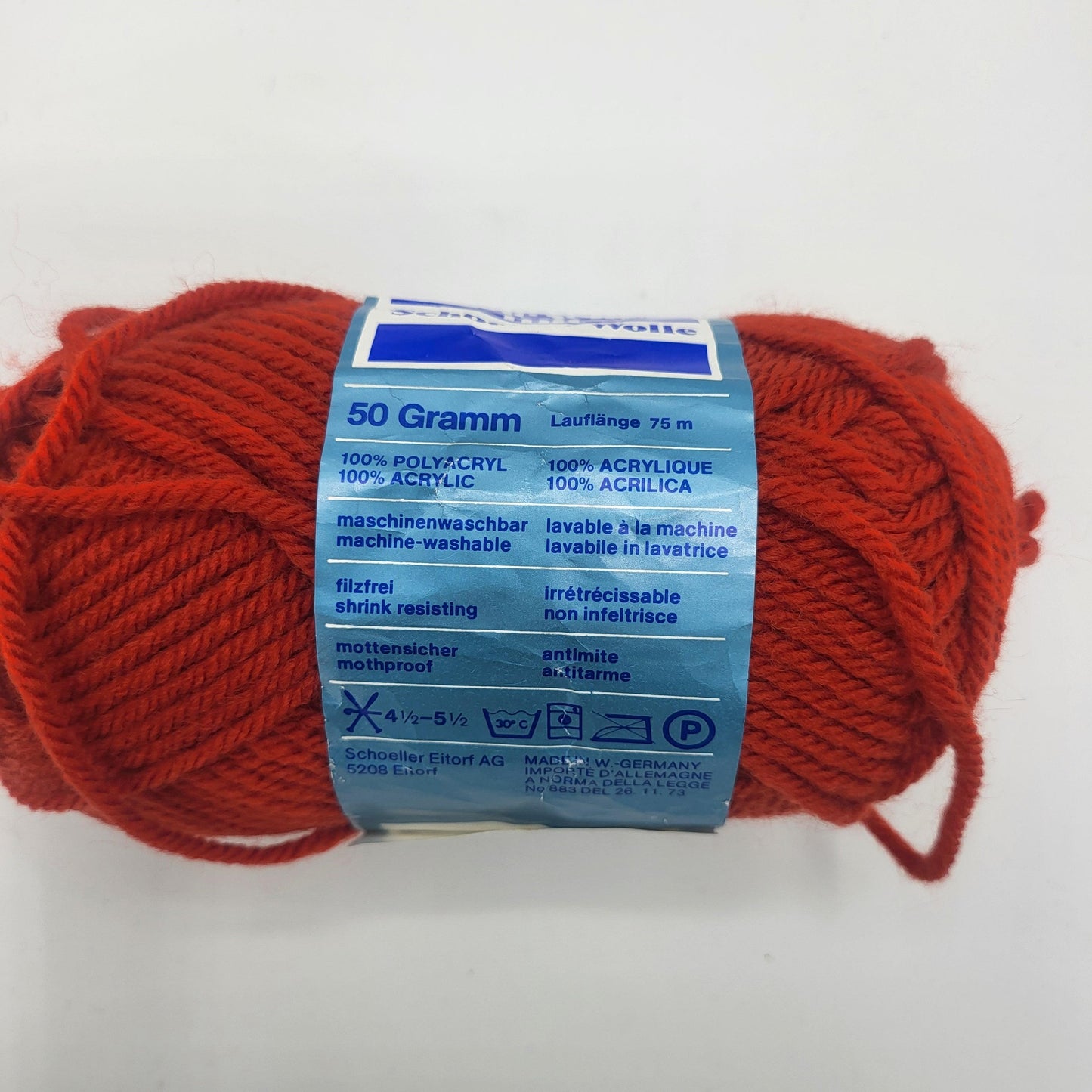 Schoeler Wolle Strick-Spass 50gr Wolle zum Häkeln 75m Langlebigkeit - EkoDeko.de