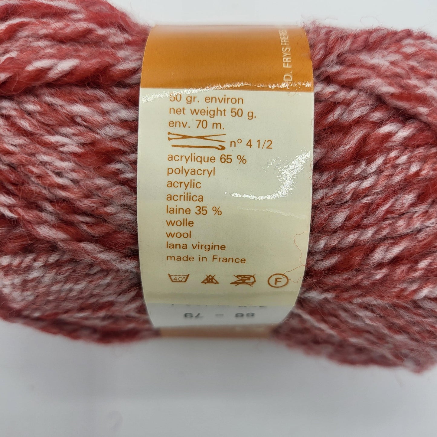 Frizelle Campagnarde Wolle 50gr ca. 70m aus Frankreich - EkoDeko.de