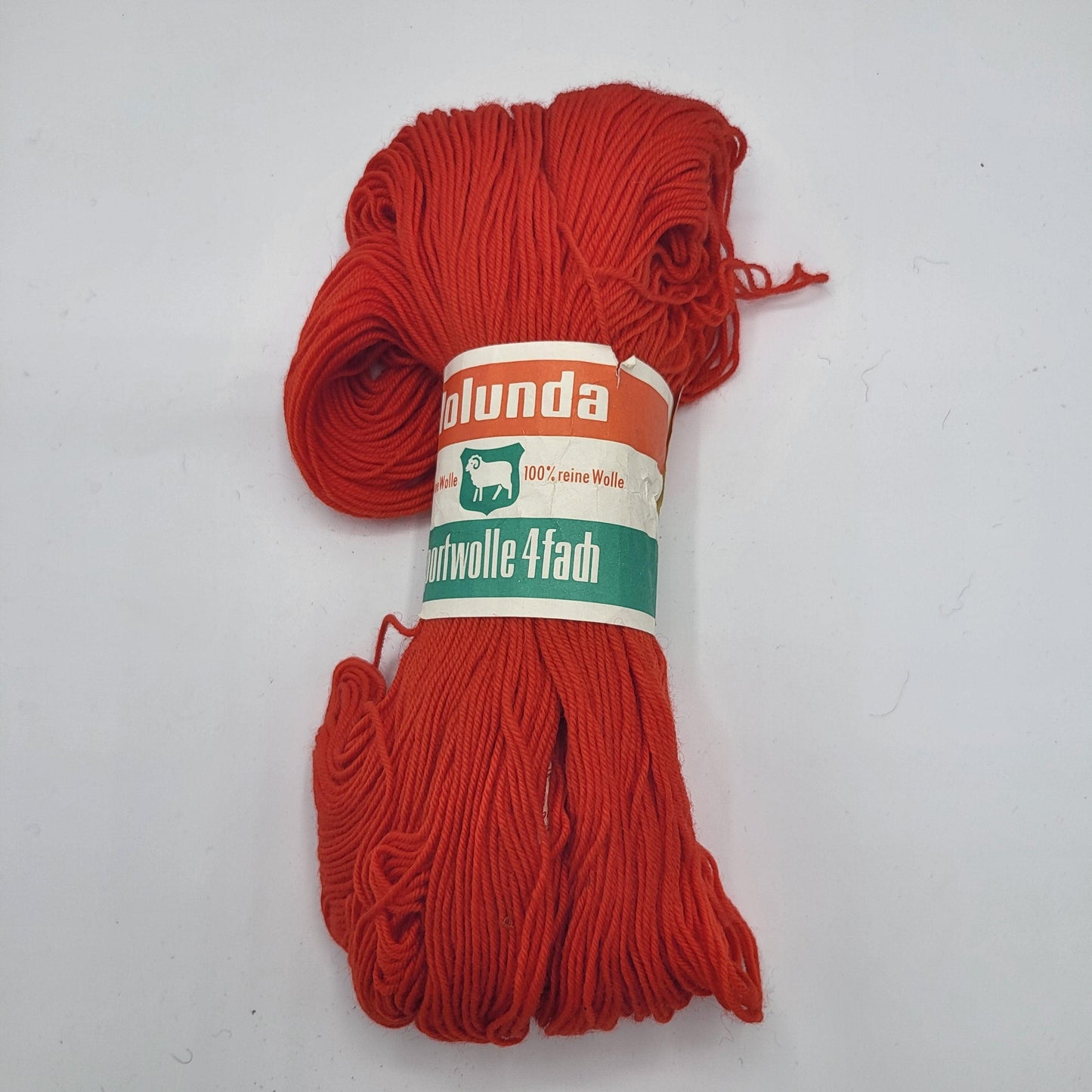 Holunda Sportwolle 4 Fach 100gr 100% reine Schurwolle für langlebige Strickprojekte - EkoDeko.de