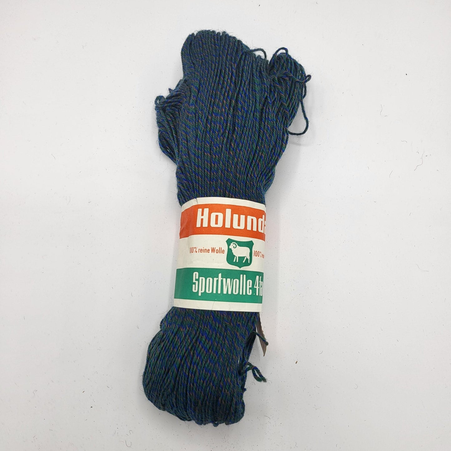 Holunda Sportwolle 4 Fach 100gr 100% reine Schurwolle für langlebige Strickprojekte - EkoDeko.de