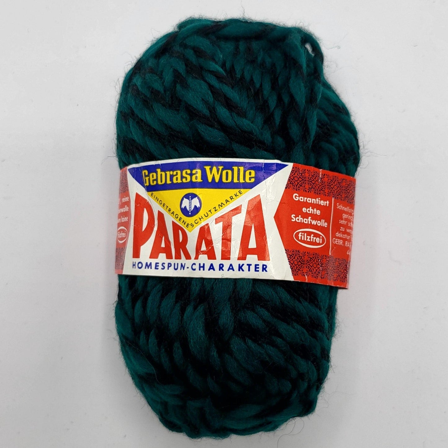 Gebrasa Wolle PARATA 100% Schurwolle echte Schafwolle 50g - EkoDeko.de