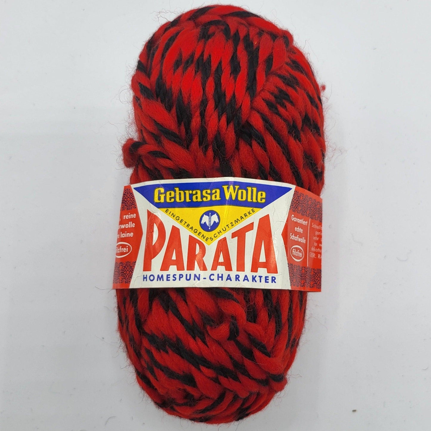 Gebrasa Wolle PARATA 100% Schurwolle echte Schafwolle 50g - EkoDeko.de
