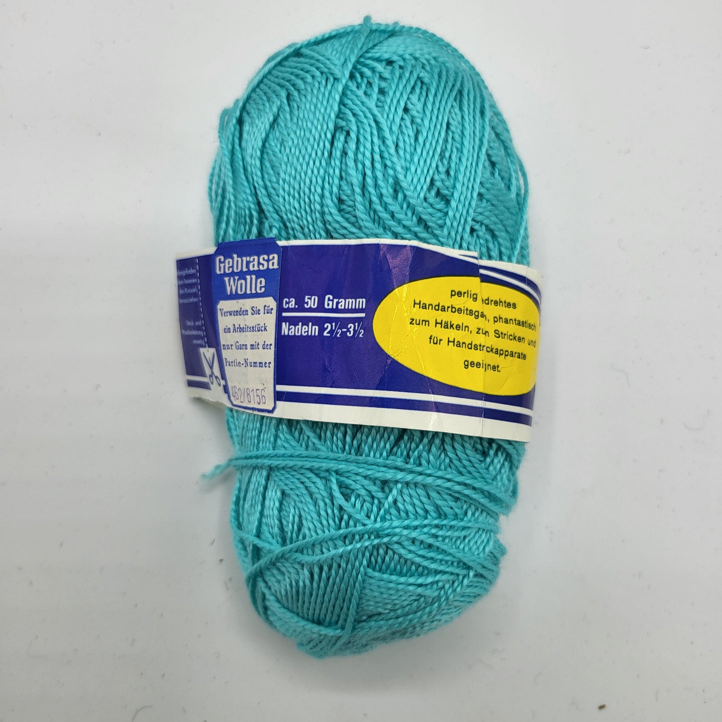 Gebrasa Wolle Gebralon-Pflegeleicht 50g 100% Reine Synthetik