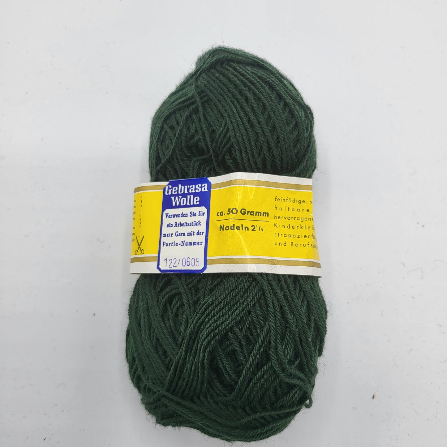 Gebrasa Wolle Gelband-Wolle 50g Handstricken und Häkeln eignet