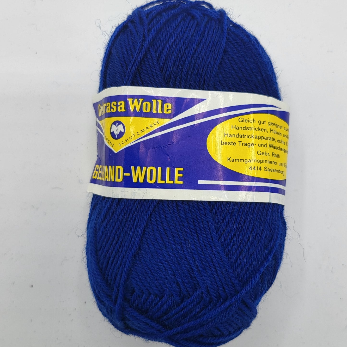 Gebrasa Wolle Gelband-Wolle 50g Handstricken und Häkeln eignet