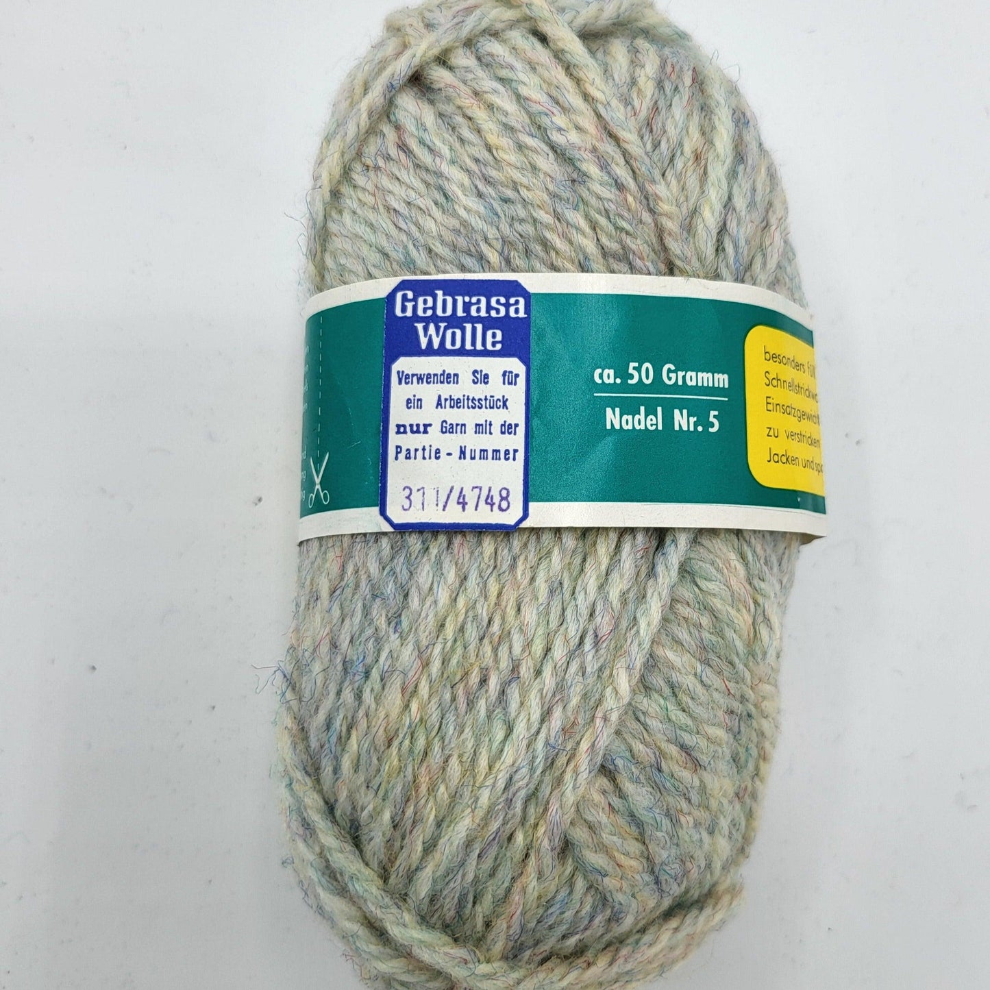 Gebrasa SuperRekord Wolle Dralon 50g Kammgarn - EkoDeko.de