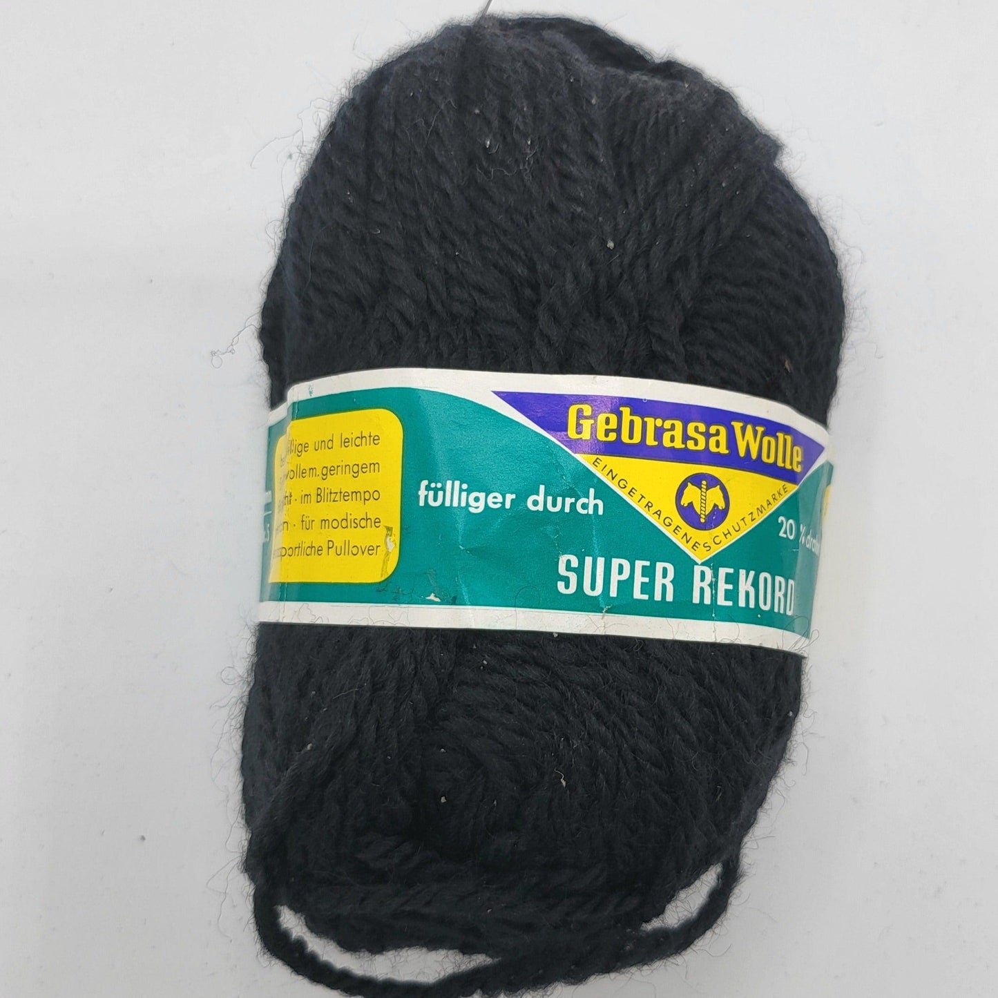 Gebrasa SuperRekord Wolle Dralon 50g Kammgarn - EkoDeko.de