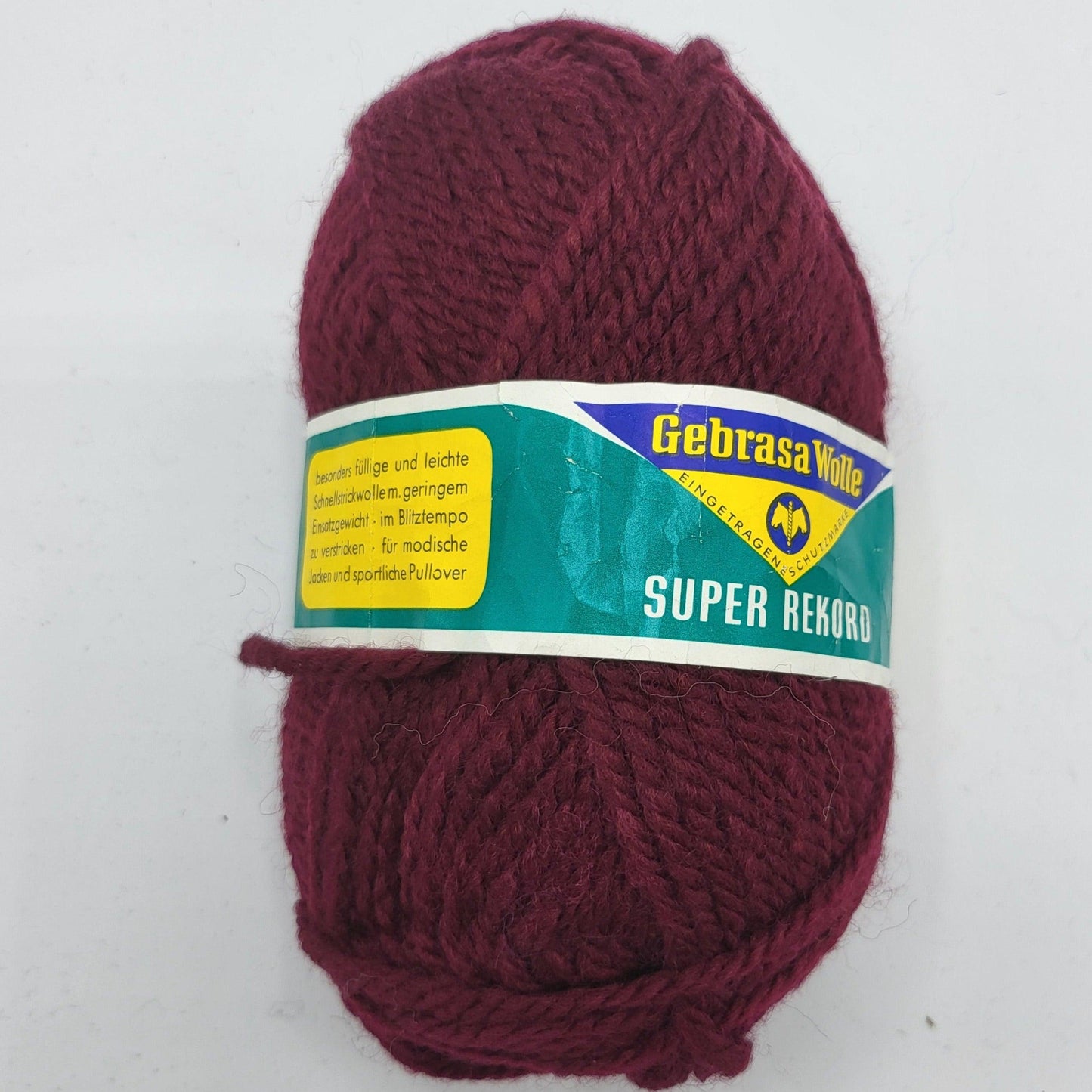 Gebrasa SuperRekord Wolle Dralon 50g Kammgarn - EkoDeko.de