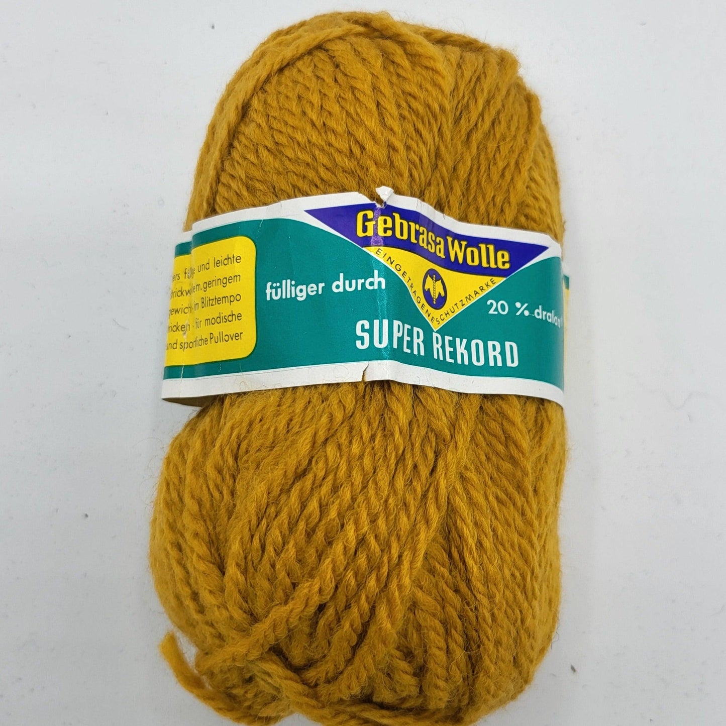 Gebrasa SuperRekord Wolle Dralon 50g Kammgarn - EkoDeko.de