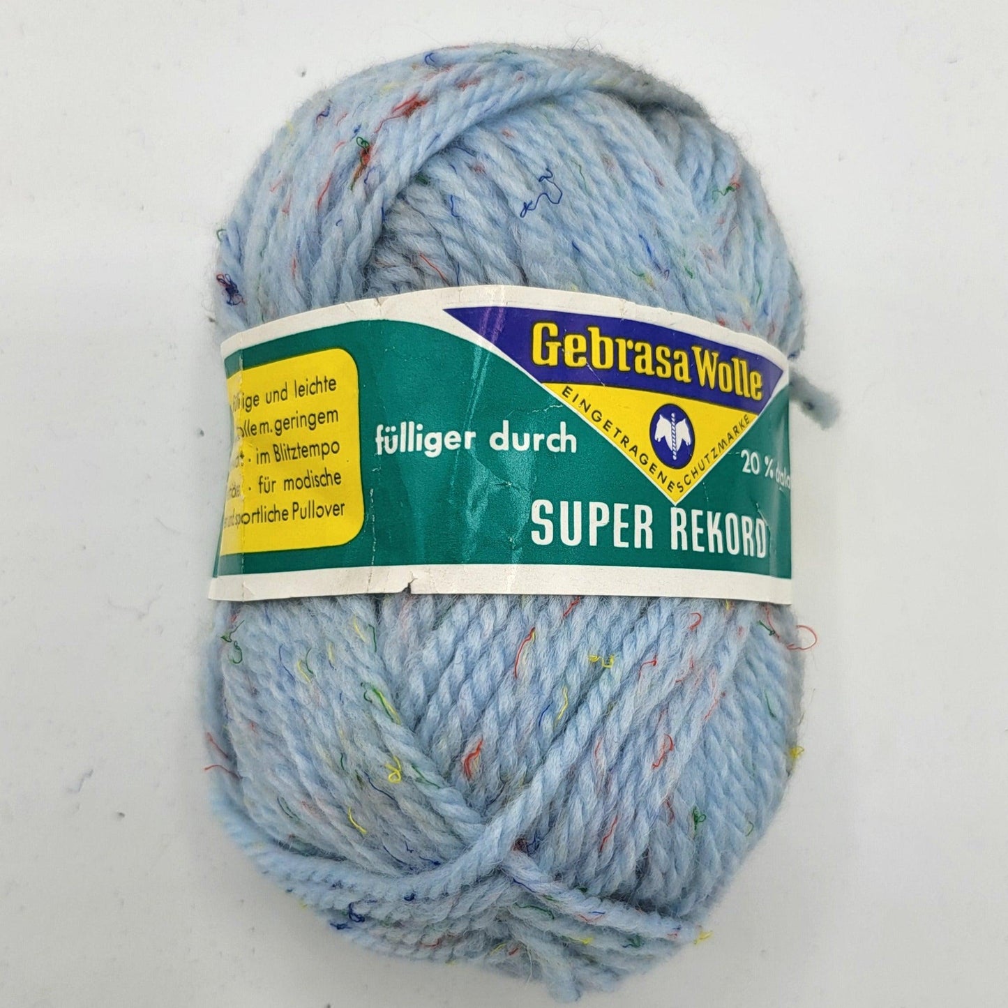 Gebrasa SuperRekord Wolle Dralon 50g Kammgarn - EkoDeko.de