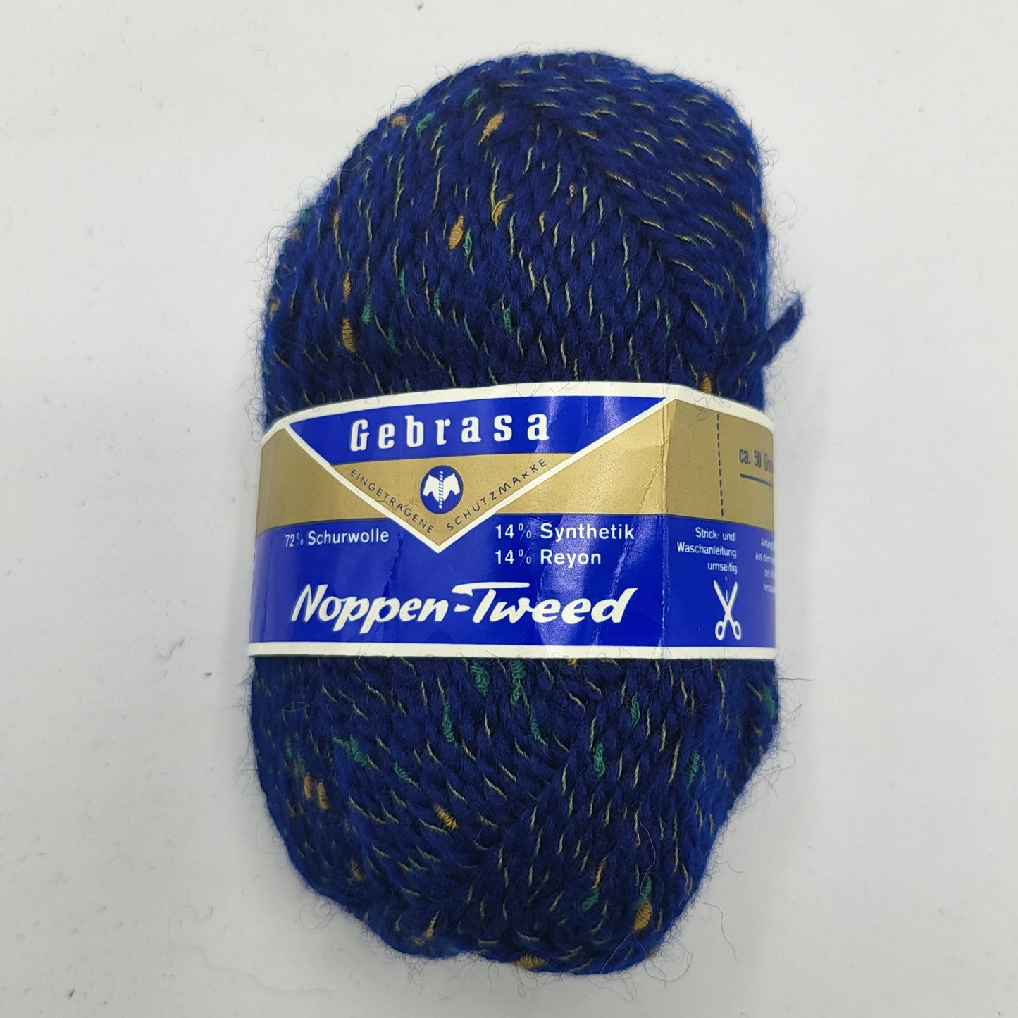 Gebrasa Noppen-Tweed 50g Schurwolle Wärme und Weichheit