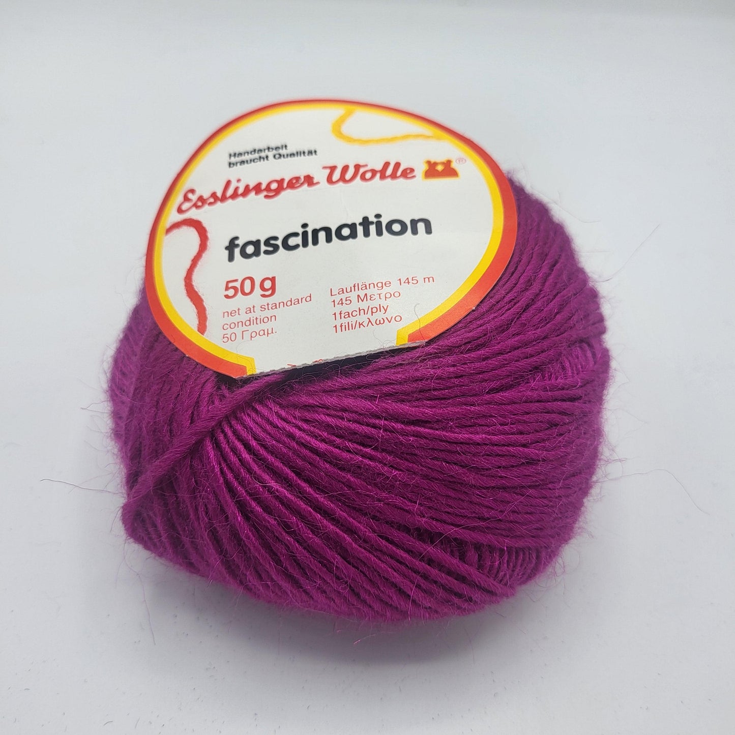 Esslinger Wolle Fascination 50g 145m Made in Germany - EkoDeko.de