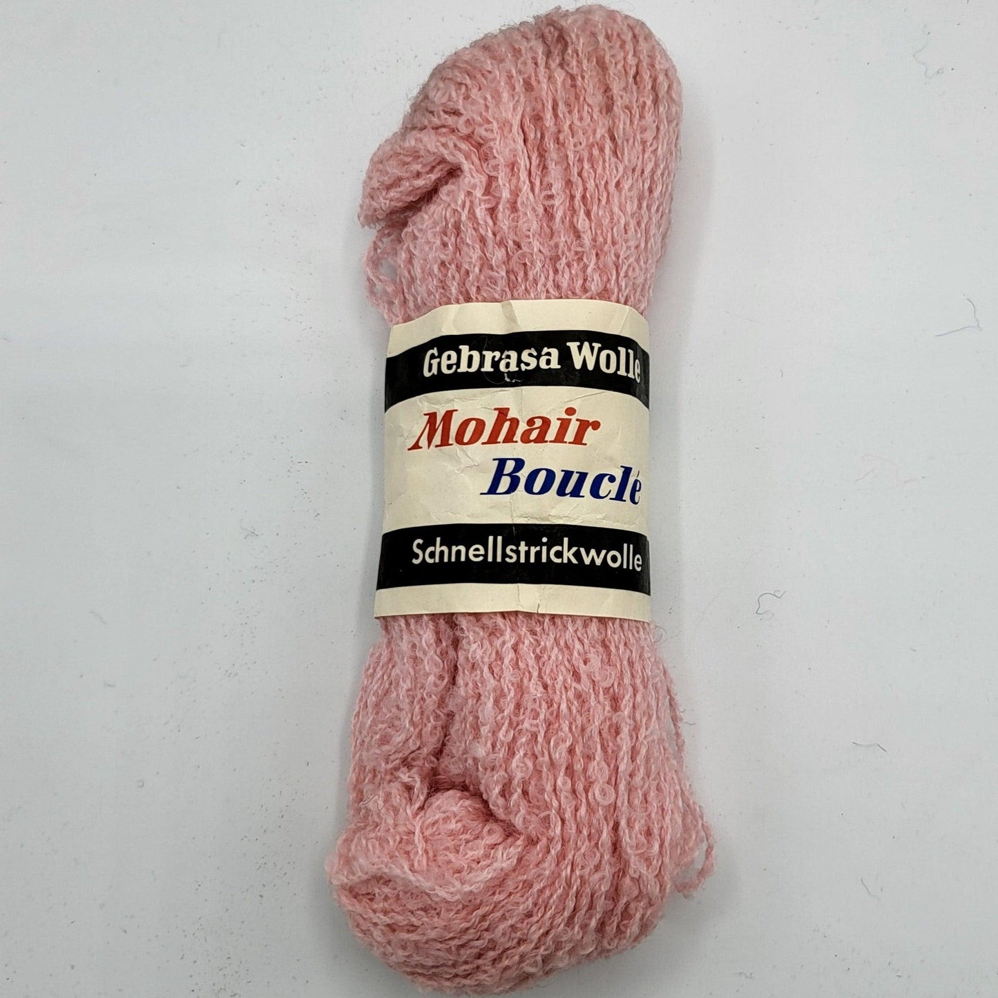Gebrasa Wolle Mohair Bouclé Schnellstrickwolle - EkoDeko.de