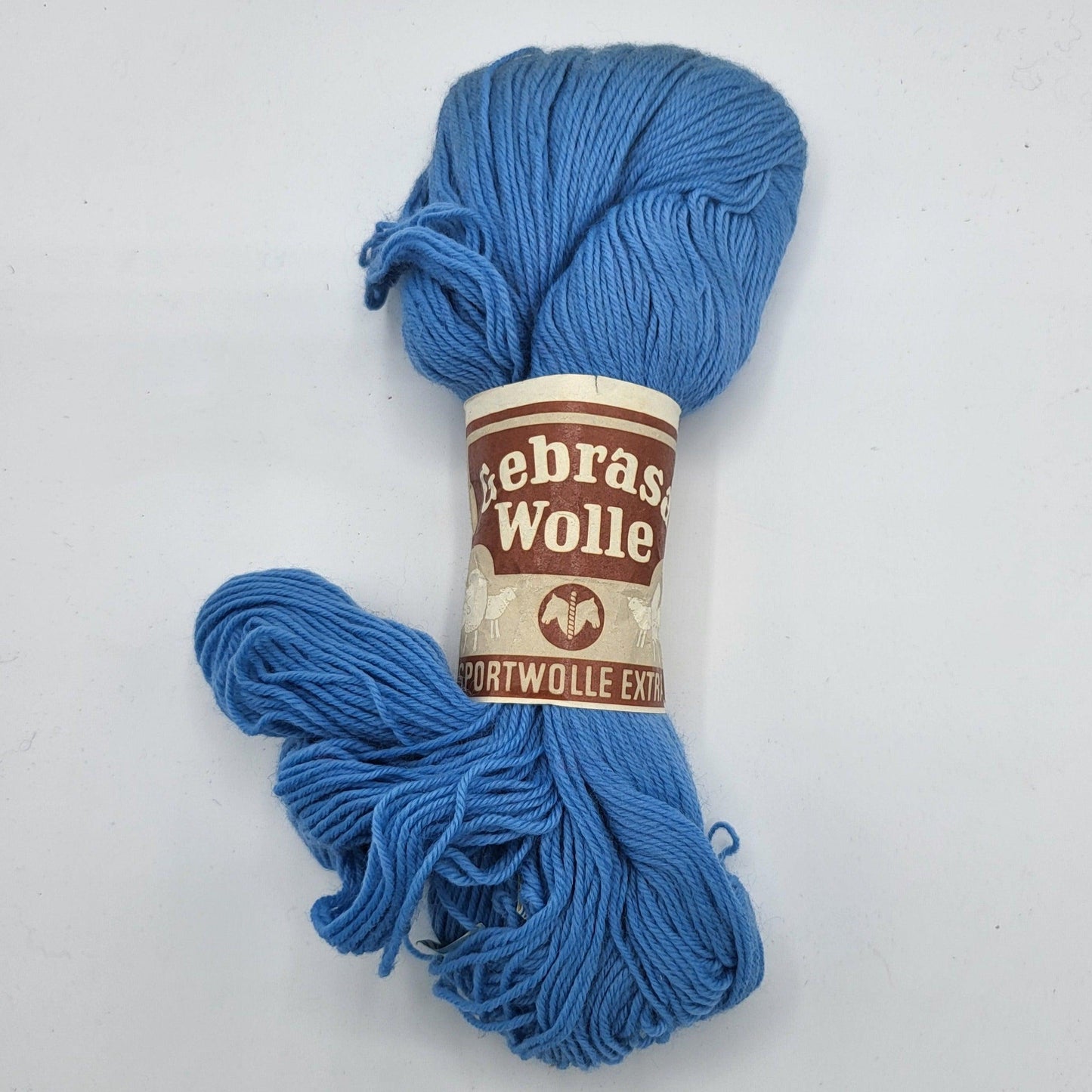 Gebrasa Sportwolle Extra 100g Kammgarn, Echte Farben, Garantiert Unbeschwert - EkoDeko.de