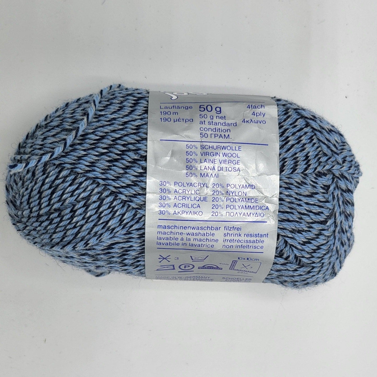 Schoeller Wolle Jogging 50g 190m Schurwolle 4-fach - EkoDeko.de