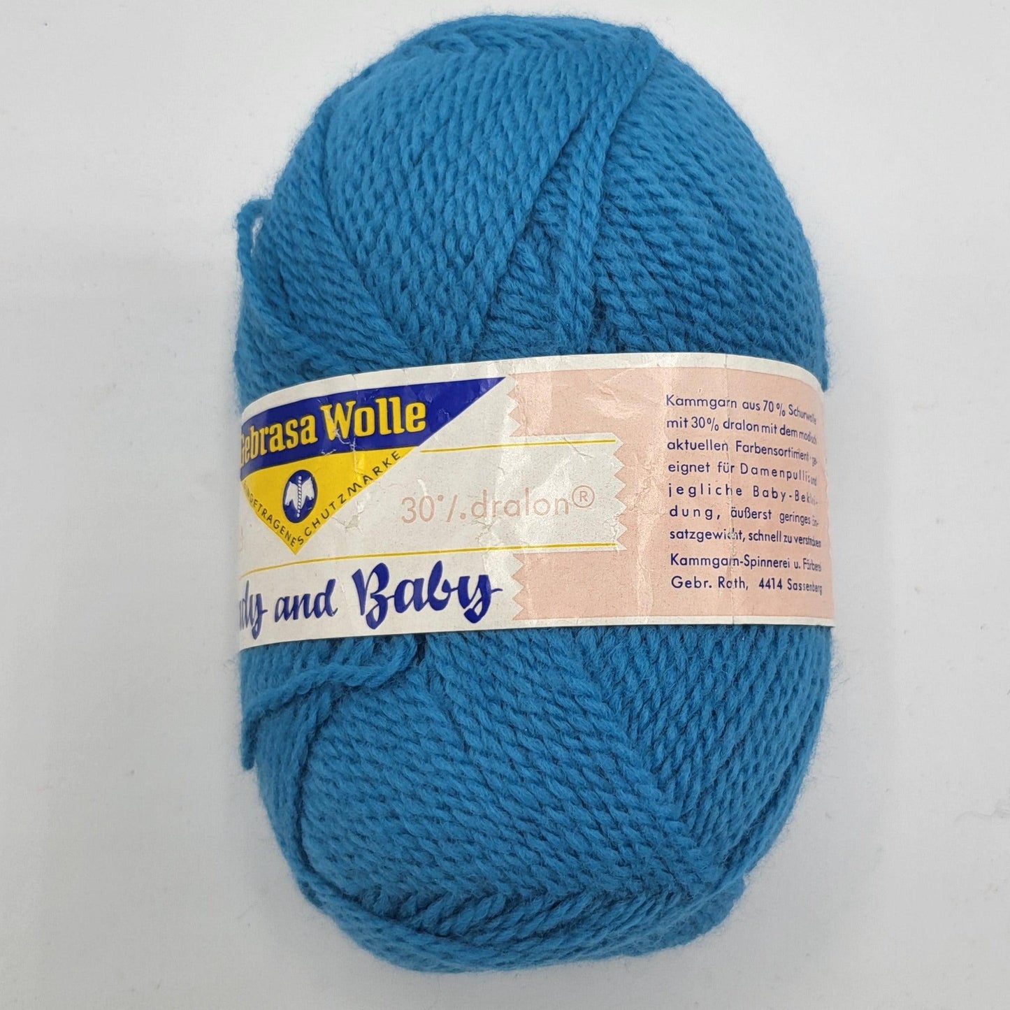 Gebrasa Lady and Baby Wolle 50g, Nadelstärke 3-3 1/2, 70% Schurwolle - EkoDeko.de