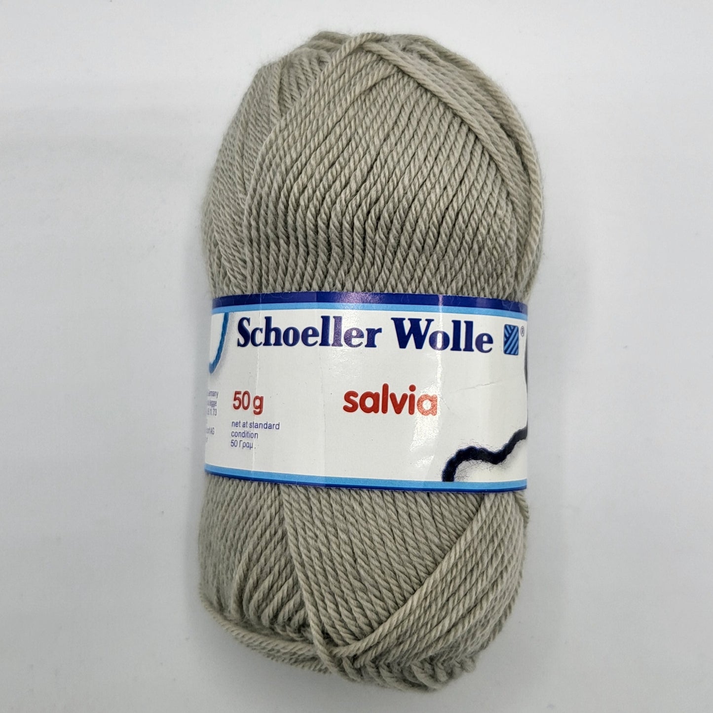 Schoeller Wolle Salvia 50g 65% aus Schurwolle natürliche Wärme und Weichheit