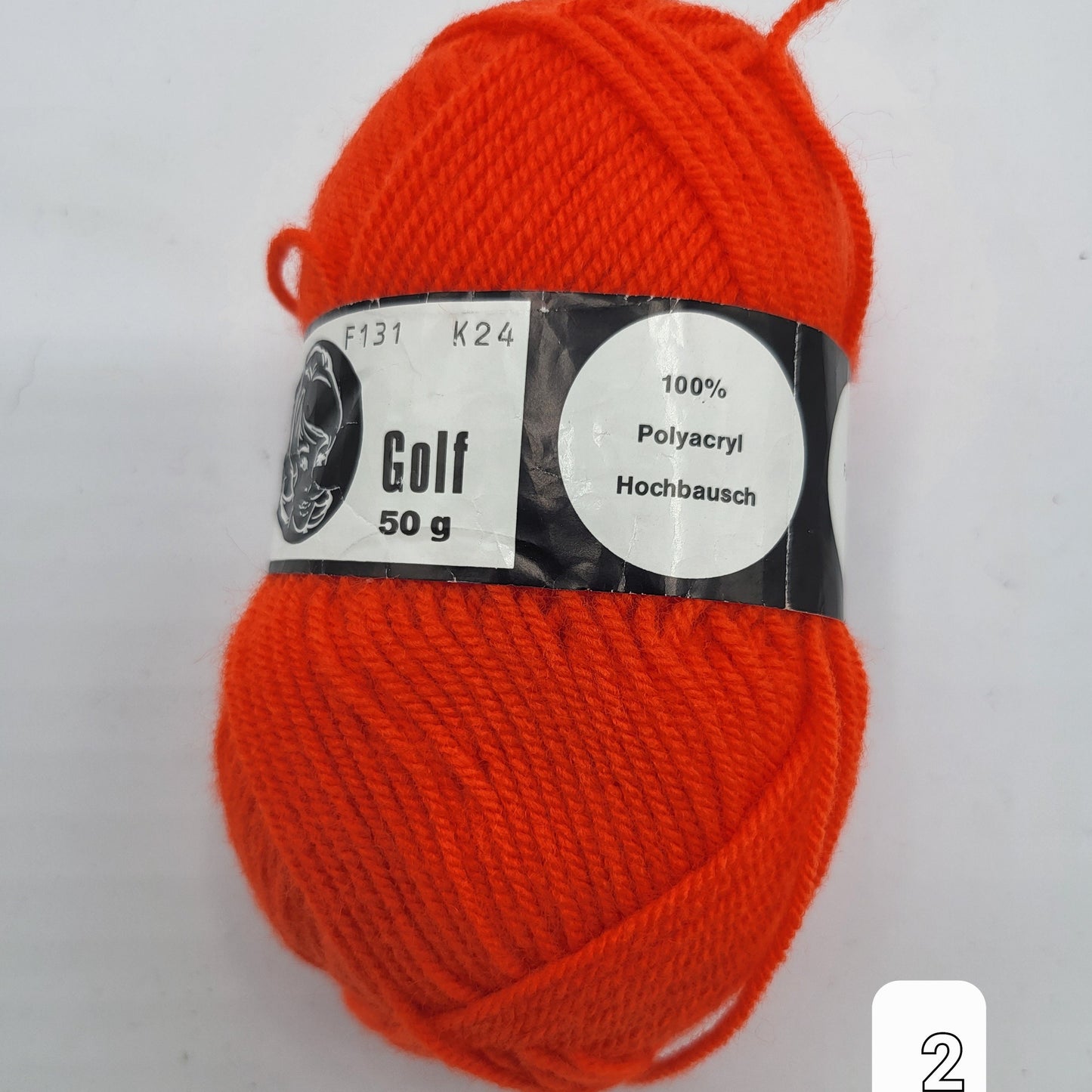 Hilde Golf 50g 150m leicht 100% Polyacryl Strickgarn