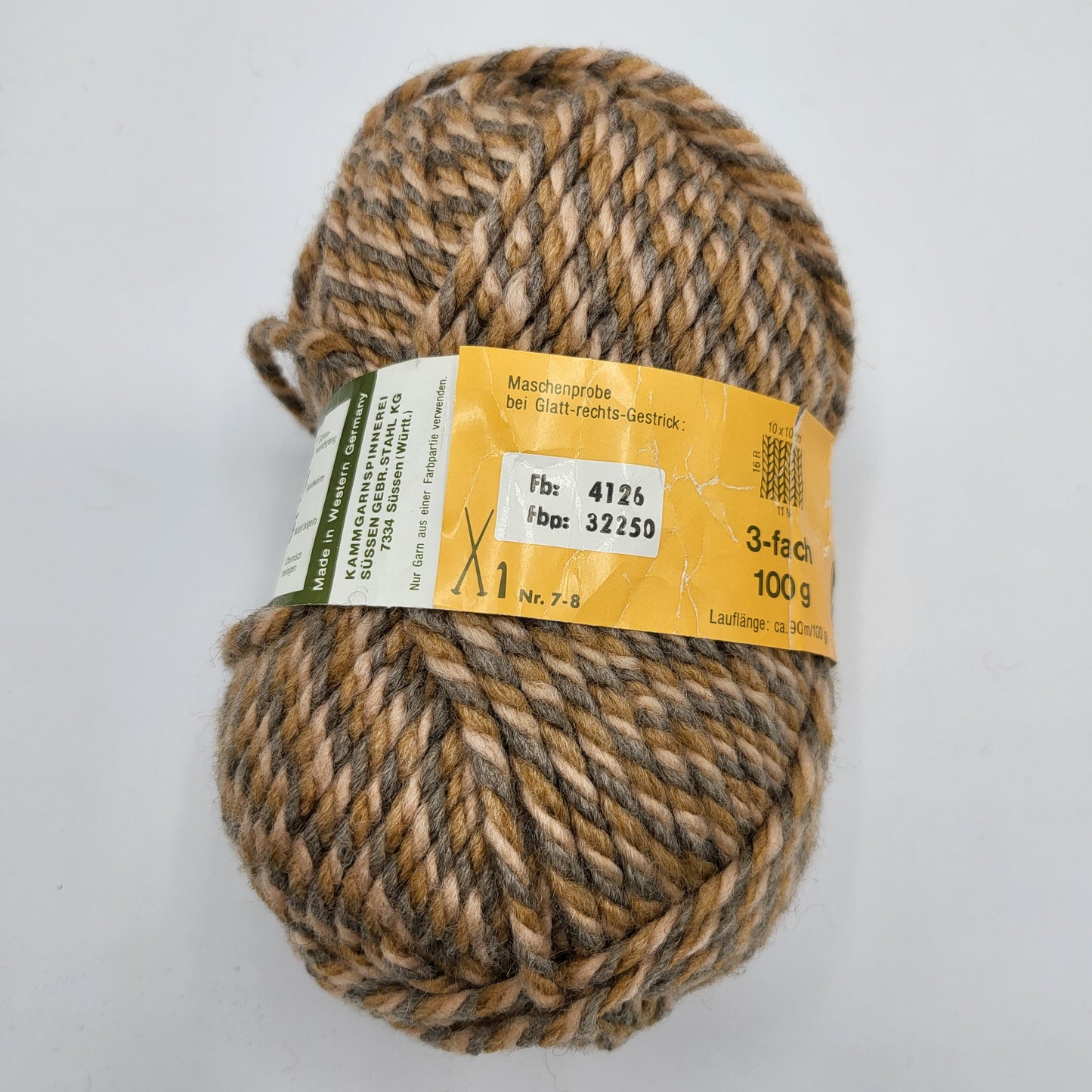 Stahl Wolle Tudor 100g ca.90m