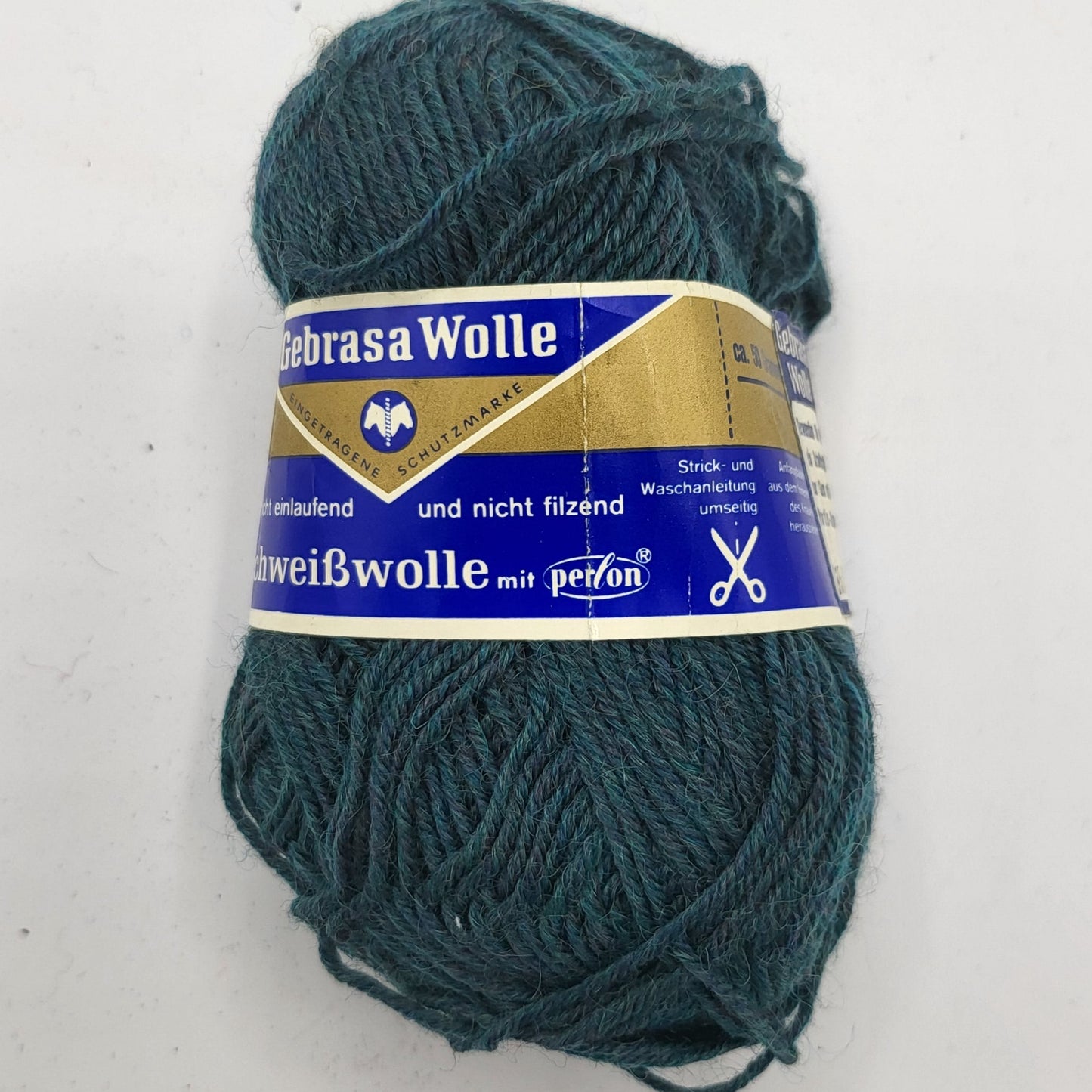 Gebrasa Wolle Schweißwolle mit Perlon 50g für Sockenprojekte