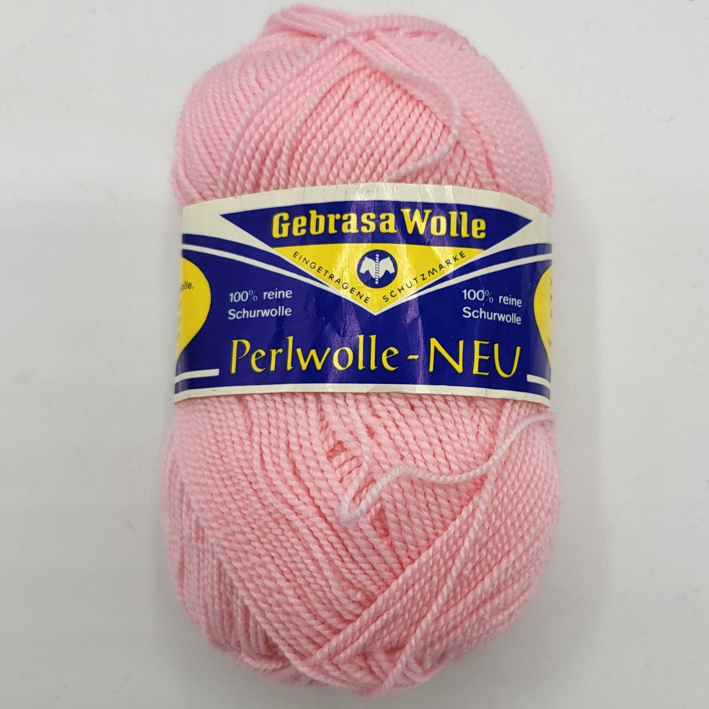 Gebrasa Wolle Perlwolle 50g 100% Schurwolle Strickgarn