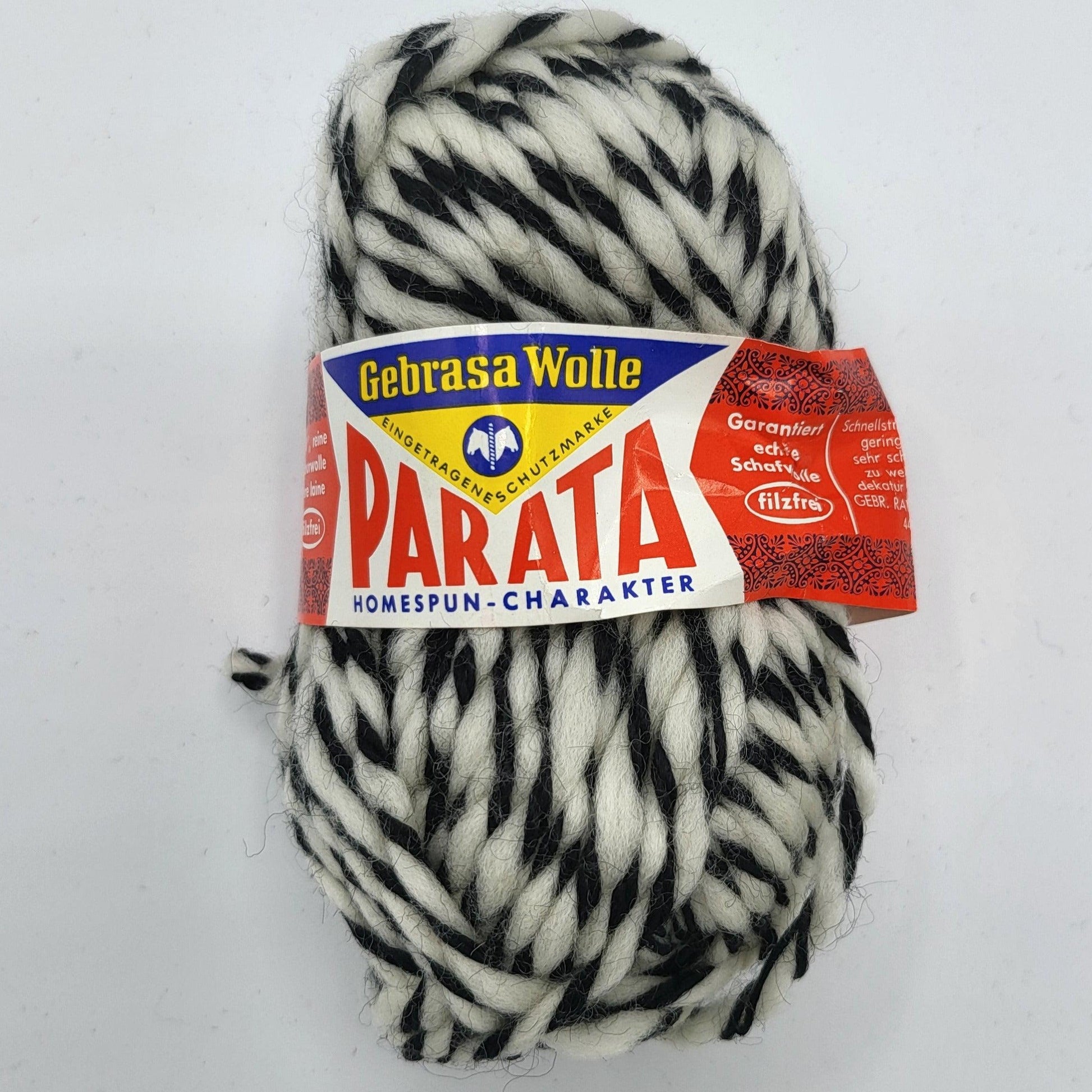 Gebrasa Wolle PARATA 100% Schurwolle echte Schafwolle 50g - EkoDeko.de