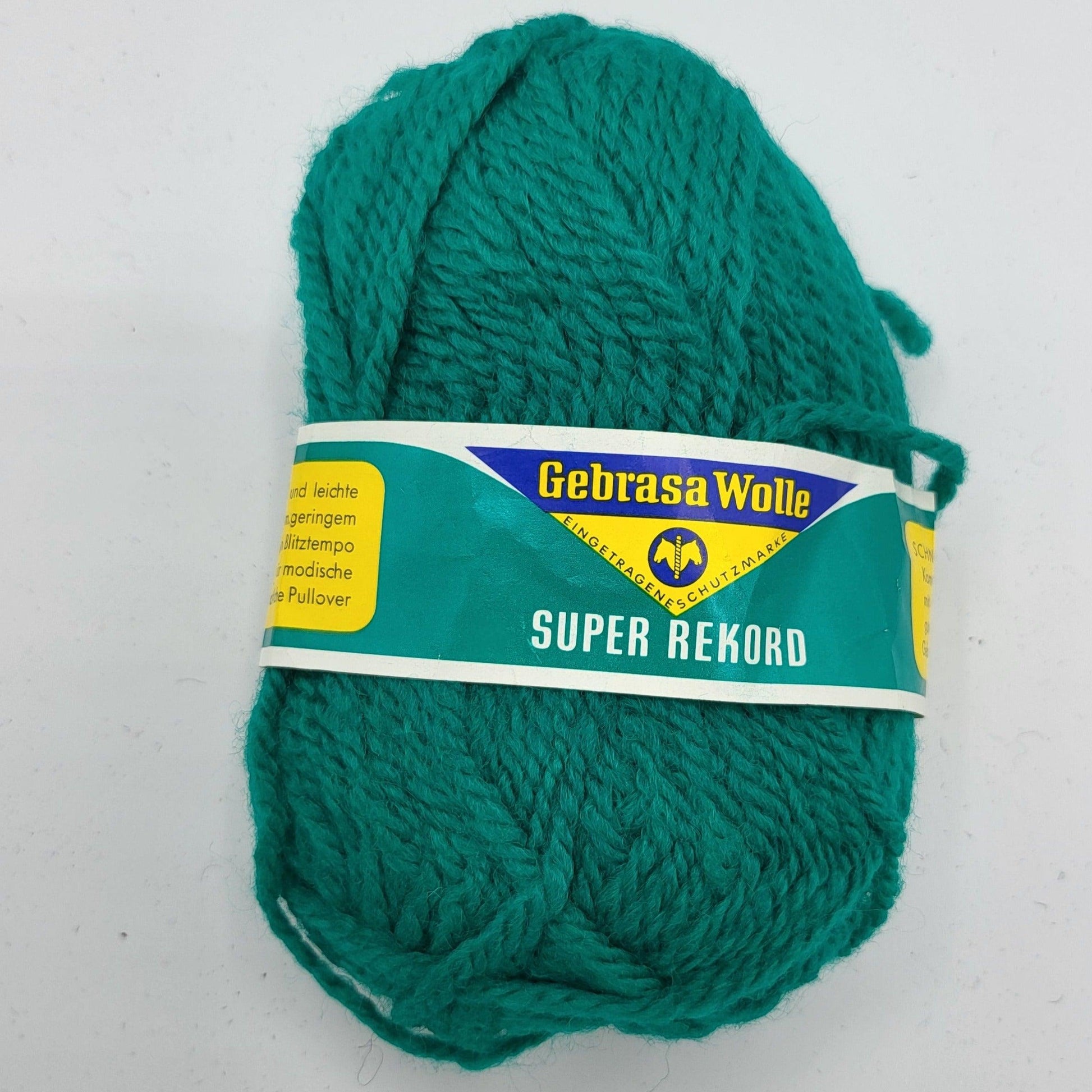Gebrasa SuperRekord Wolle Dralon 50g Kammgarn - EkoDeko.de