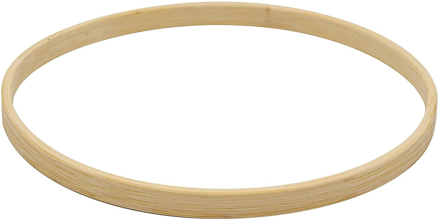 Holzringe zum basteln Bambusringe für DIY verschiedene großen - EkoDeko.de