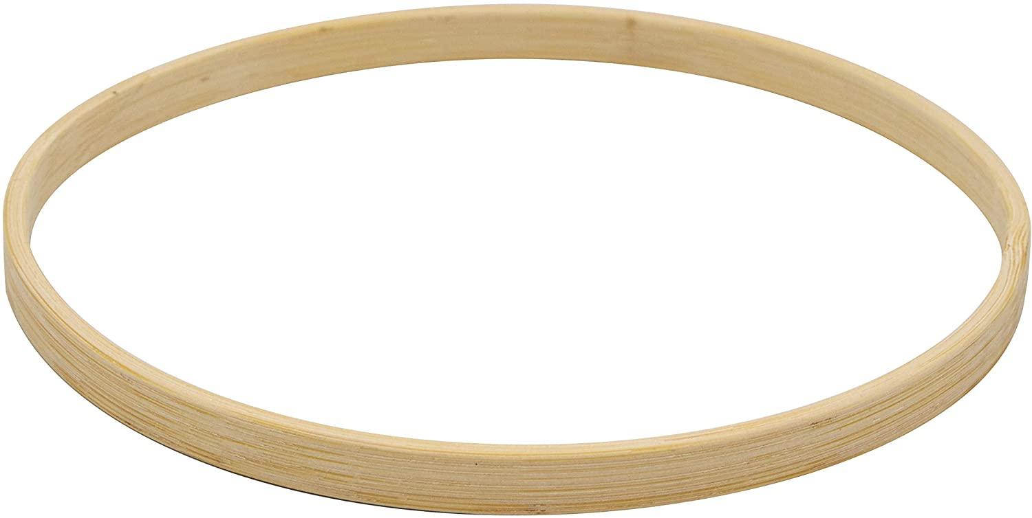 Holzringe zum basteln Bambusringe für DIY verschiedene großen - EkoDeko.de